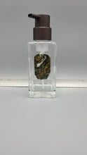 Load image into Gallery viewer, Moss Agate Glass Gemstone Soap Dispenser
